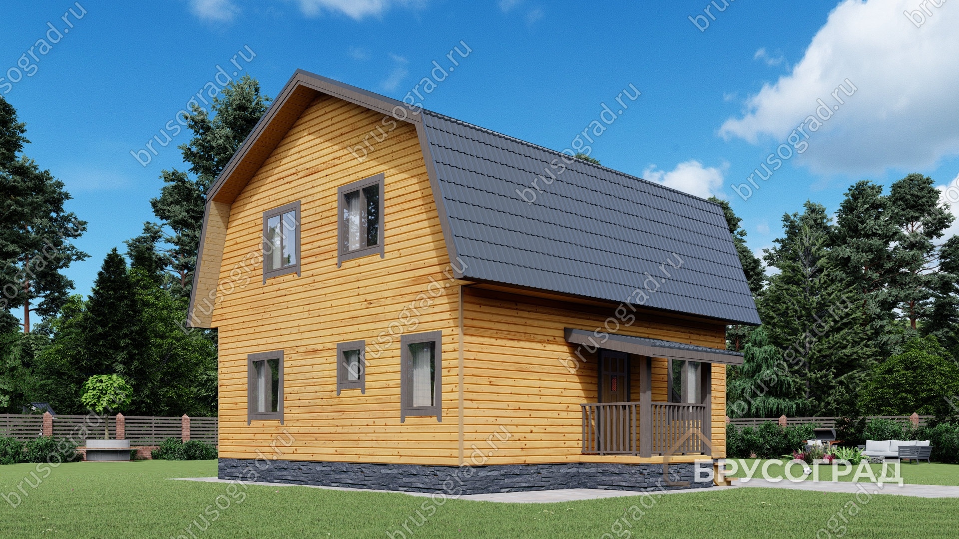 Главный вид проект П-100