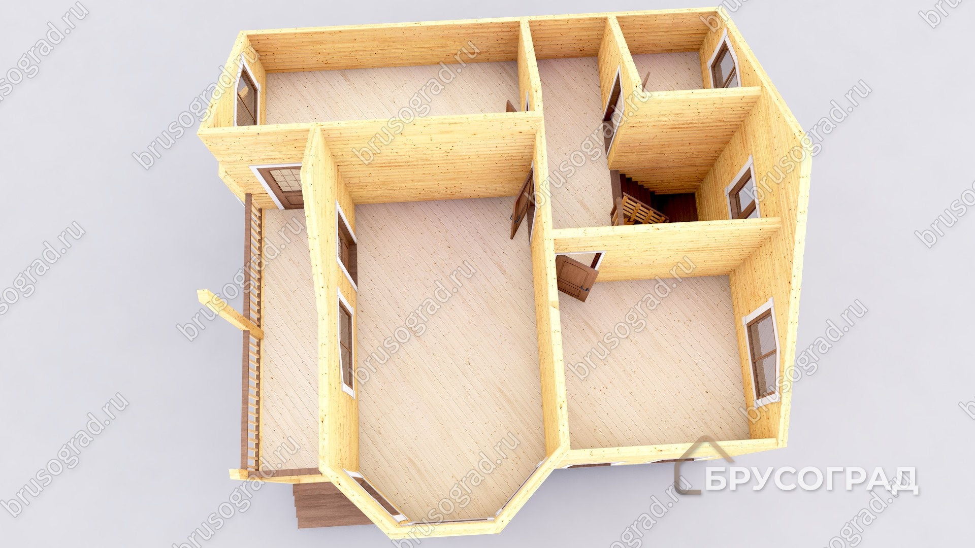 3д план проект П-103