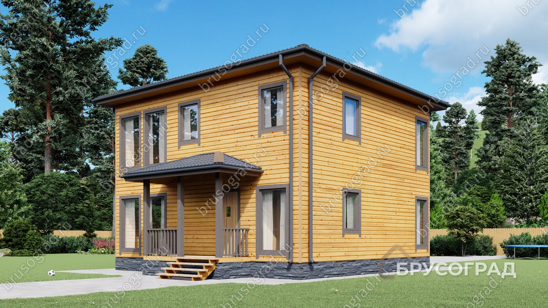 Главный вид проект П-104