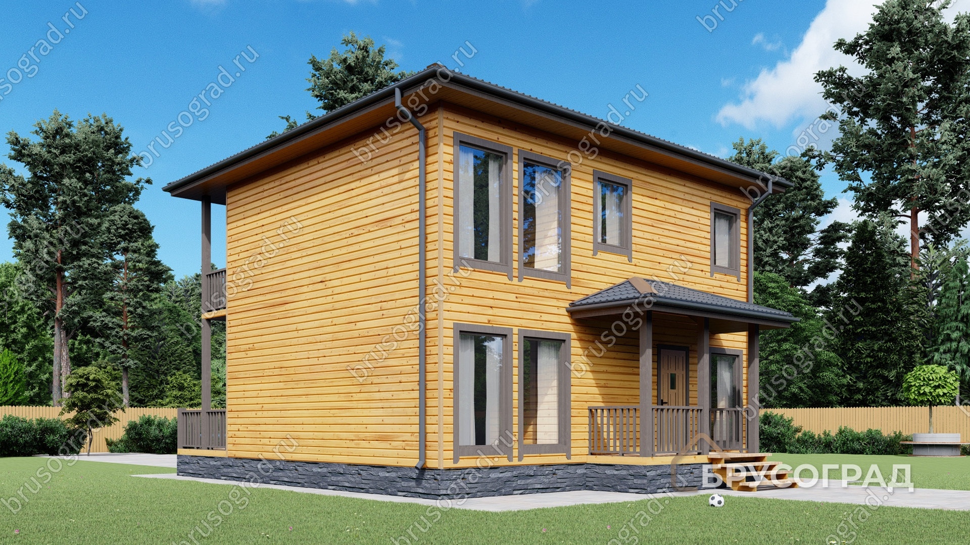 Четвертый вид проект П-104