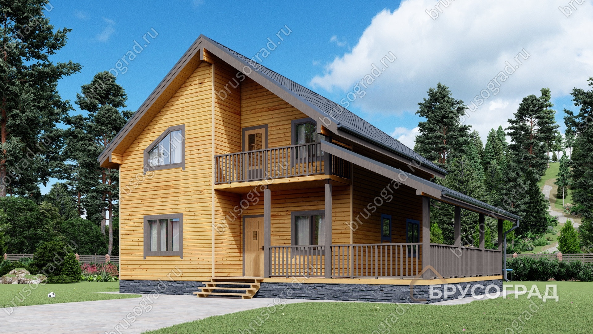 Главный вид проект П-105