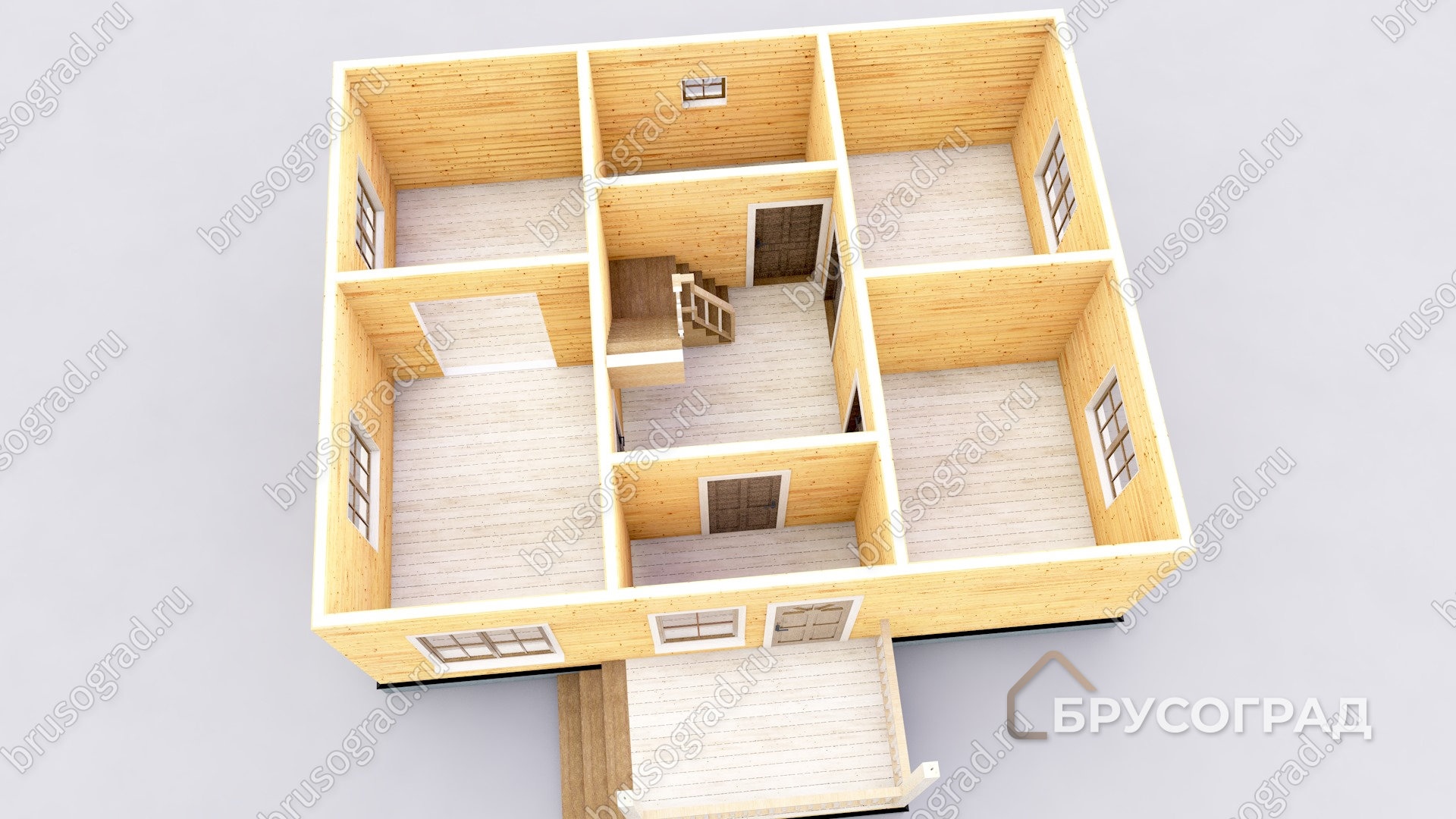 3д план проект П-106