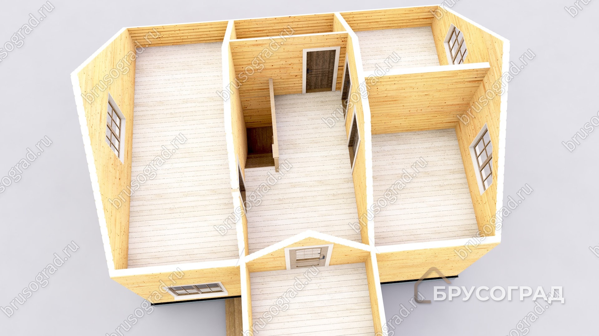 3д план проект П-106