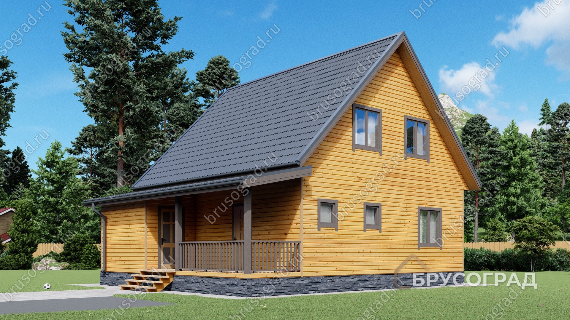 Главный вид проект П-107