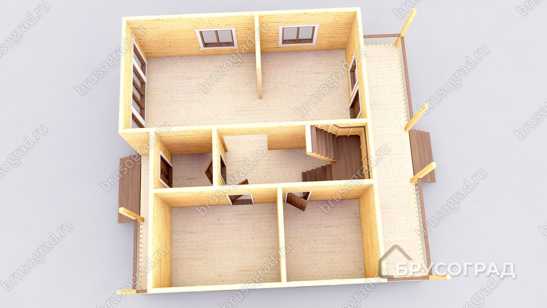 3д план проект П-108