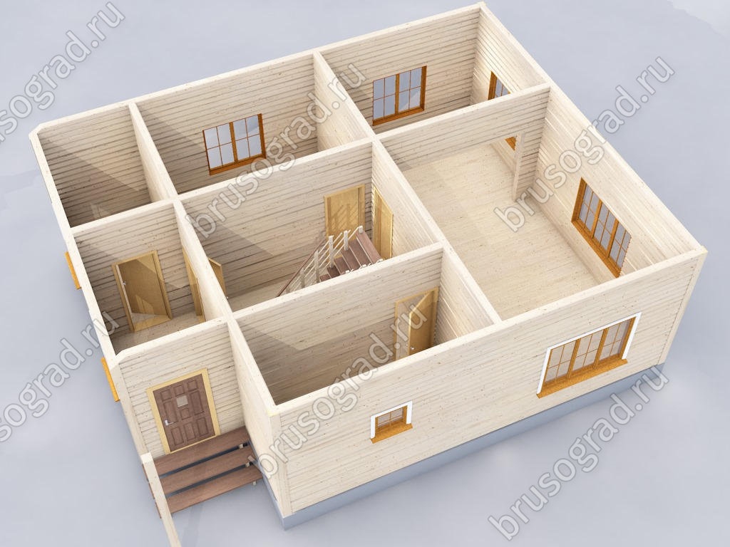 3д план проект П-109