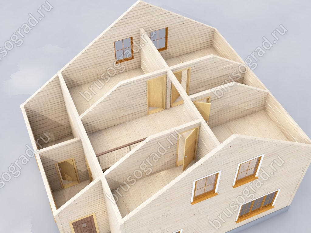 3д план проект П-109