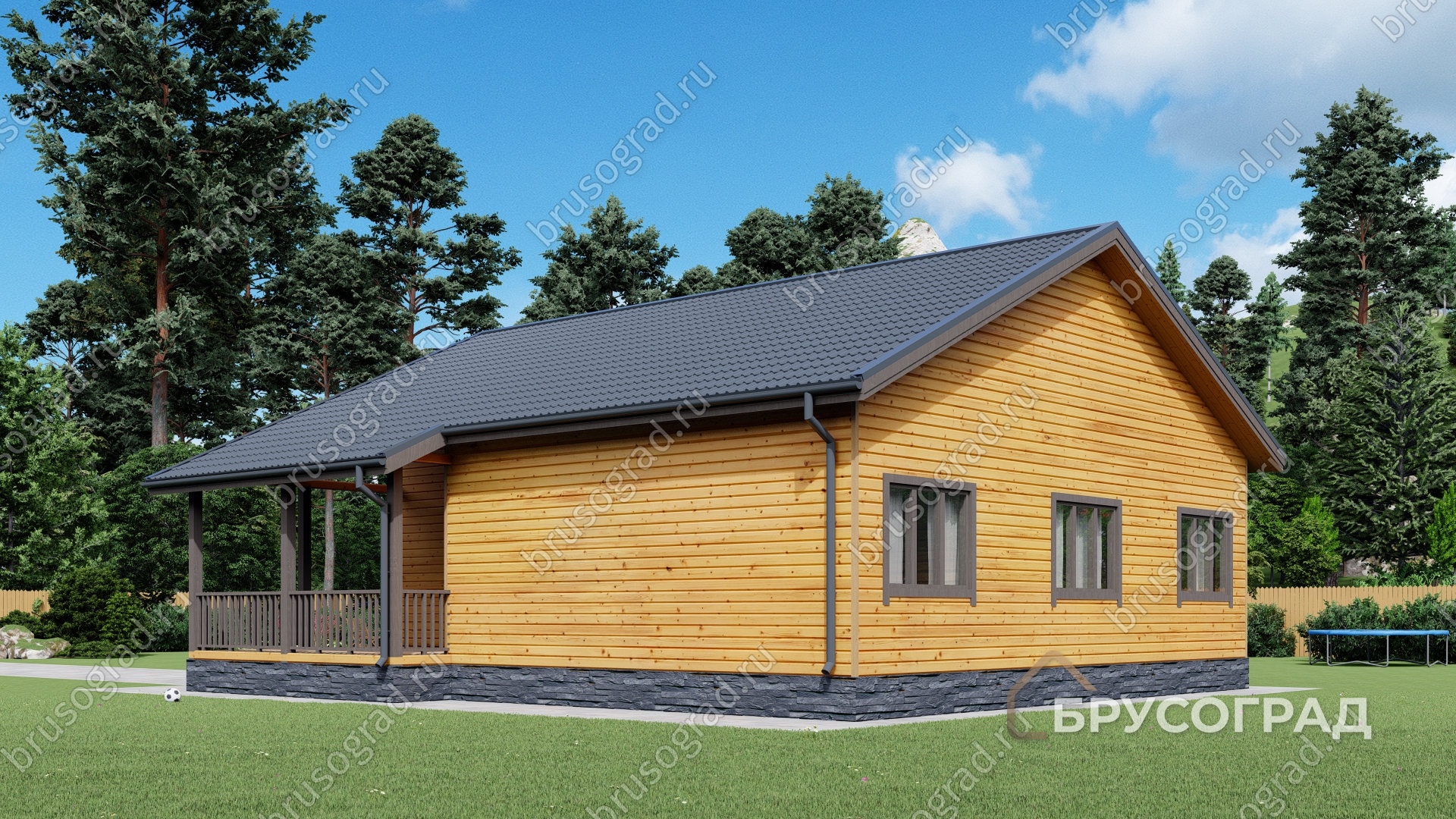 Главный вид проект П-110