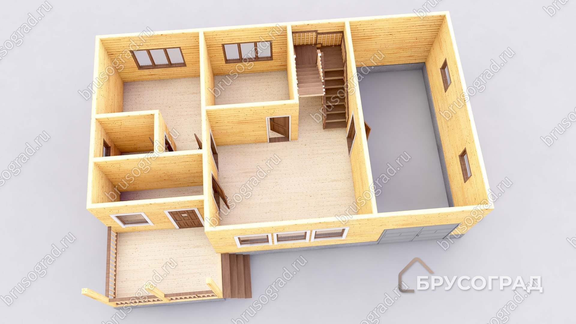 3д план проект П-111