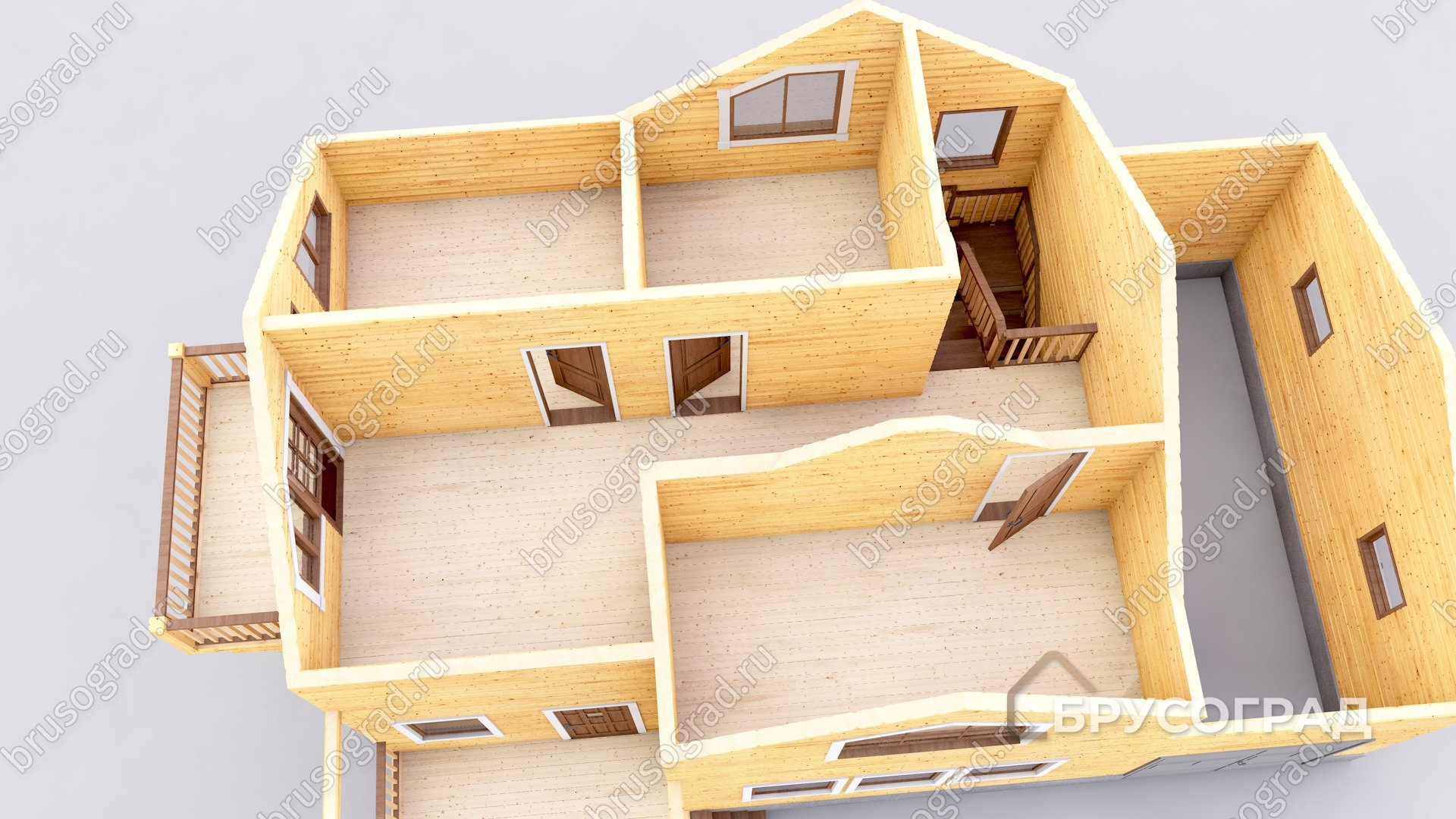 3д план проект П-111