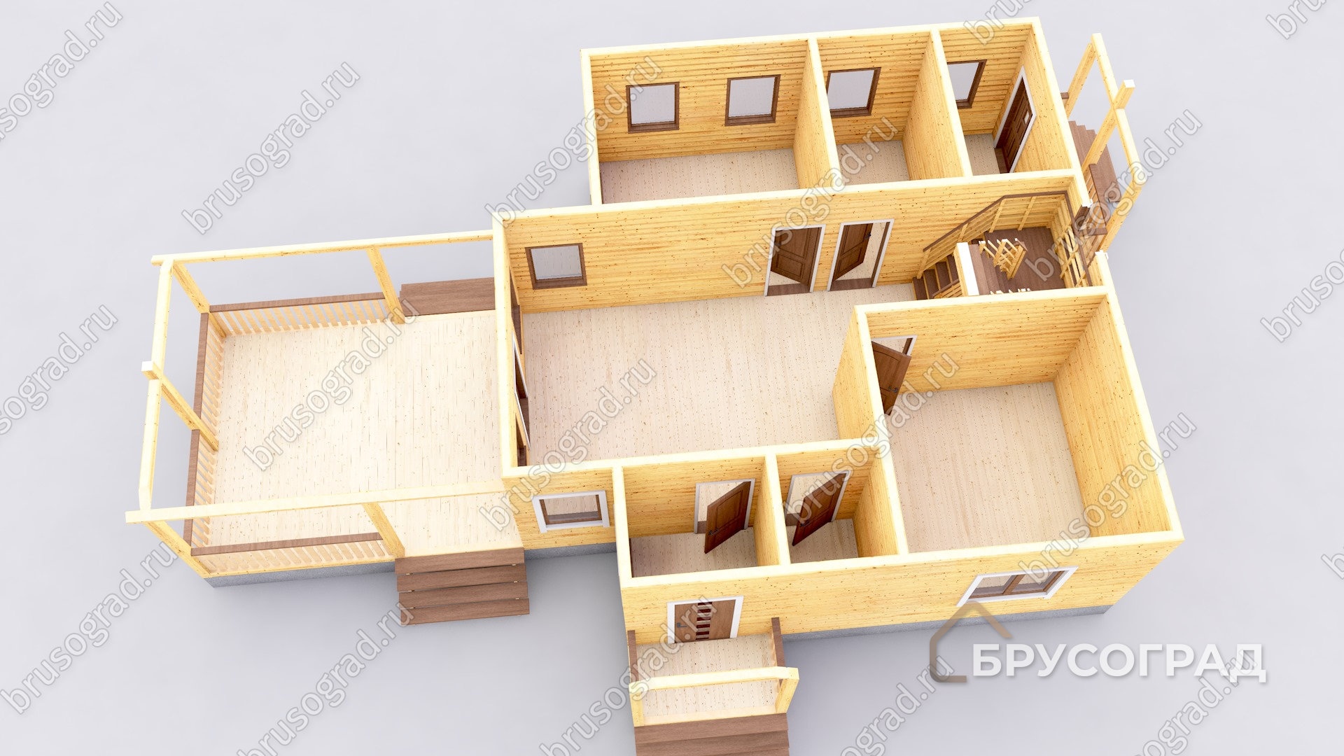 3д план проект П-112