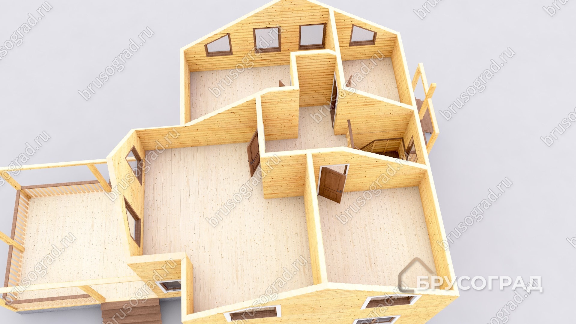 3д план проект П-112