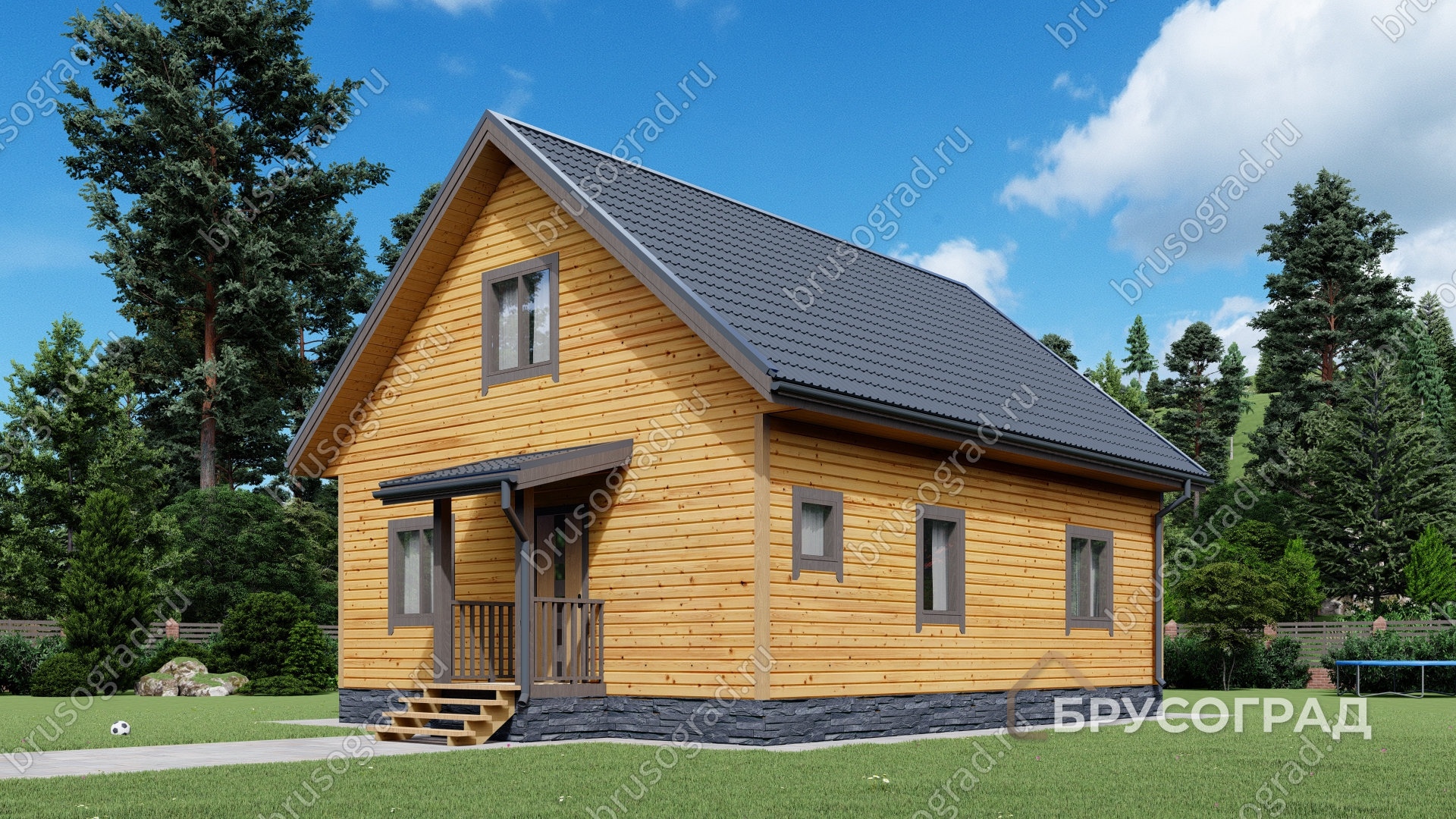 Главный вид проект П-113