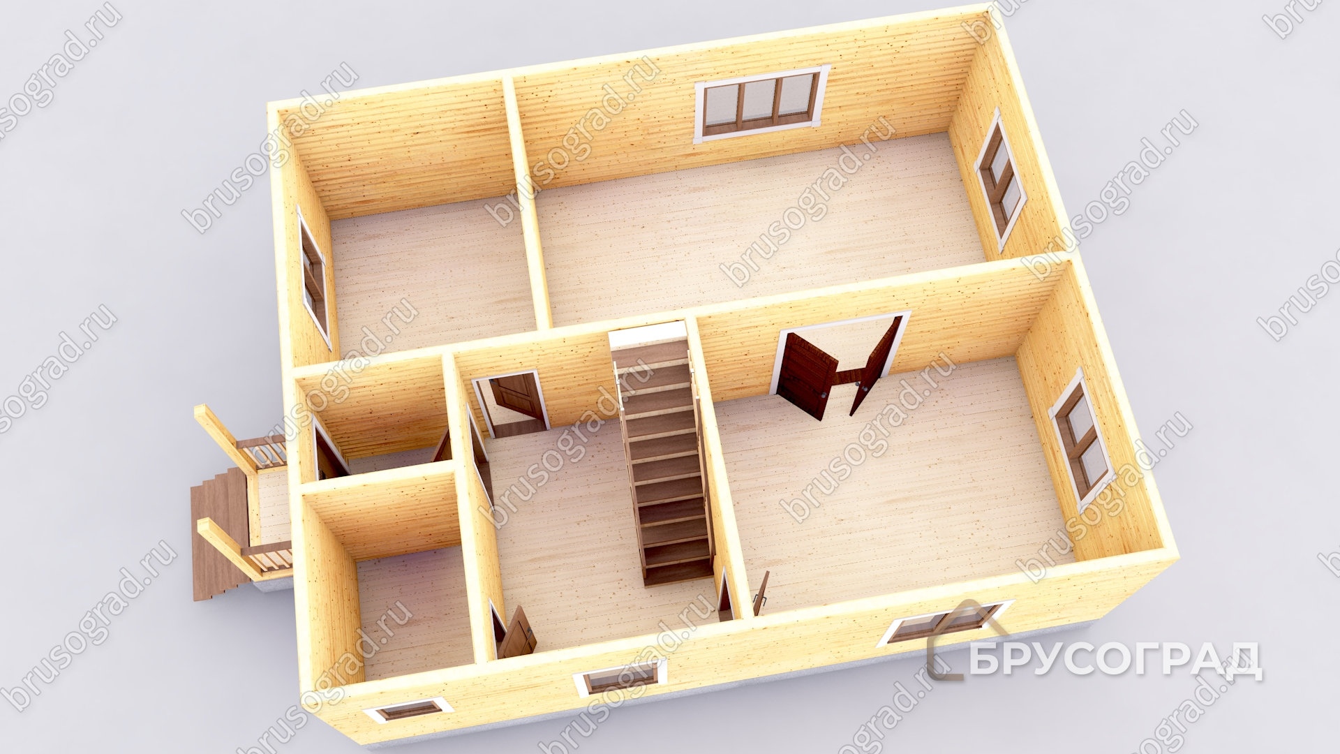 3д план проект П-113