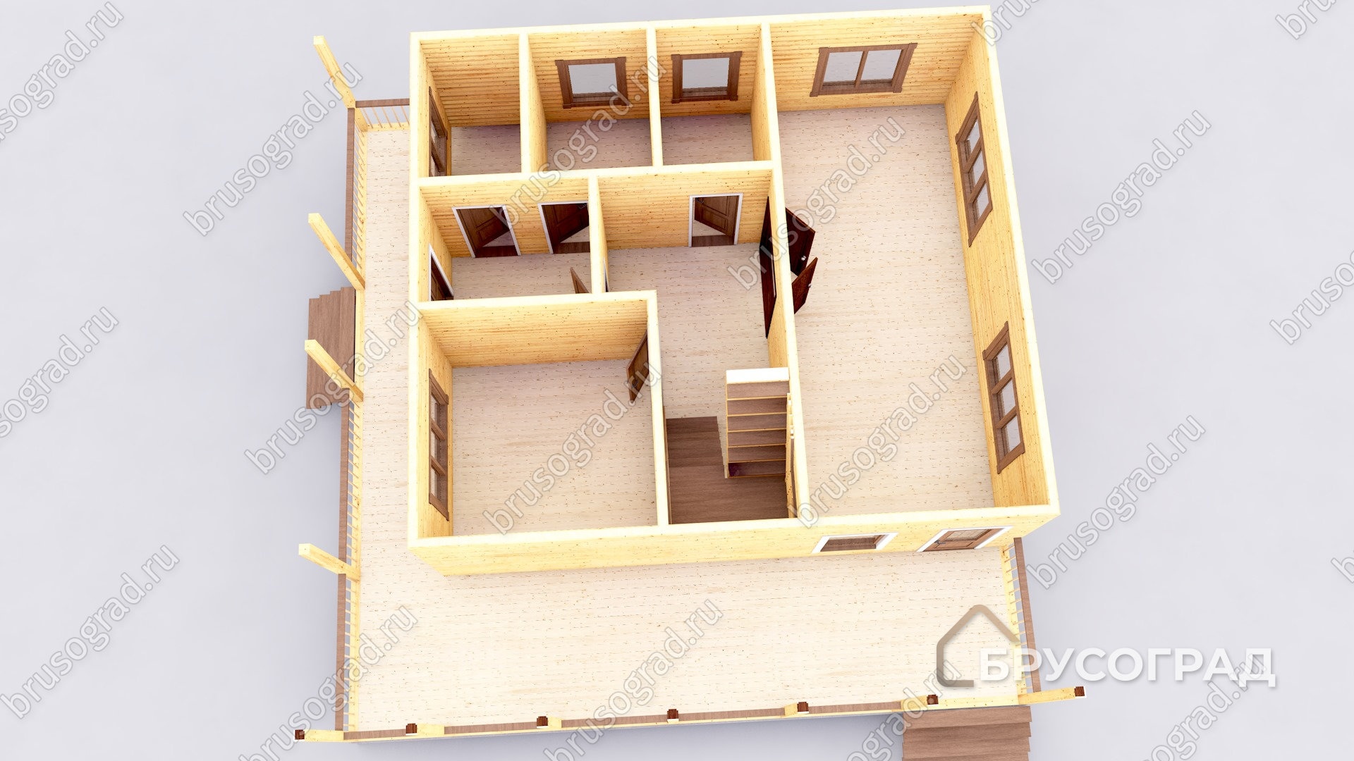 3д план проект П-115