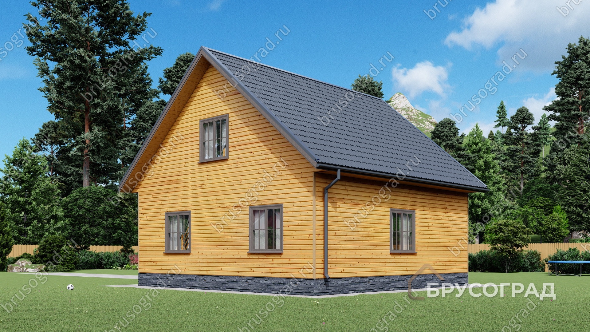 Главный вид проект П-117