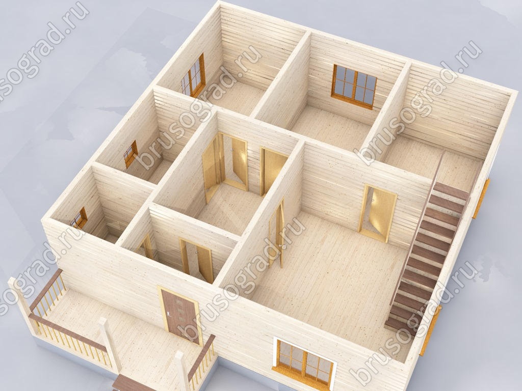 3д план проект П-117