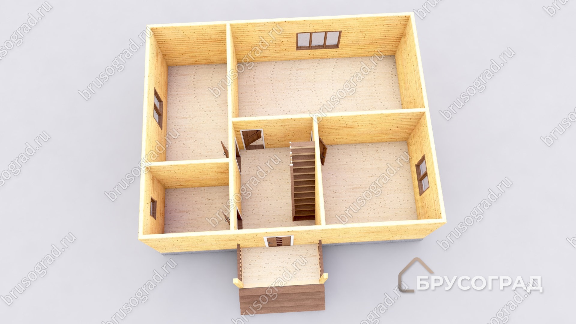 3д план проект П-119