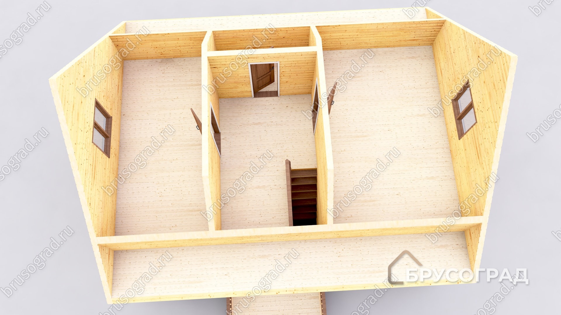 3д план проект П-119