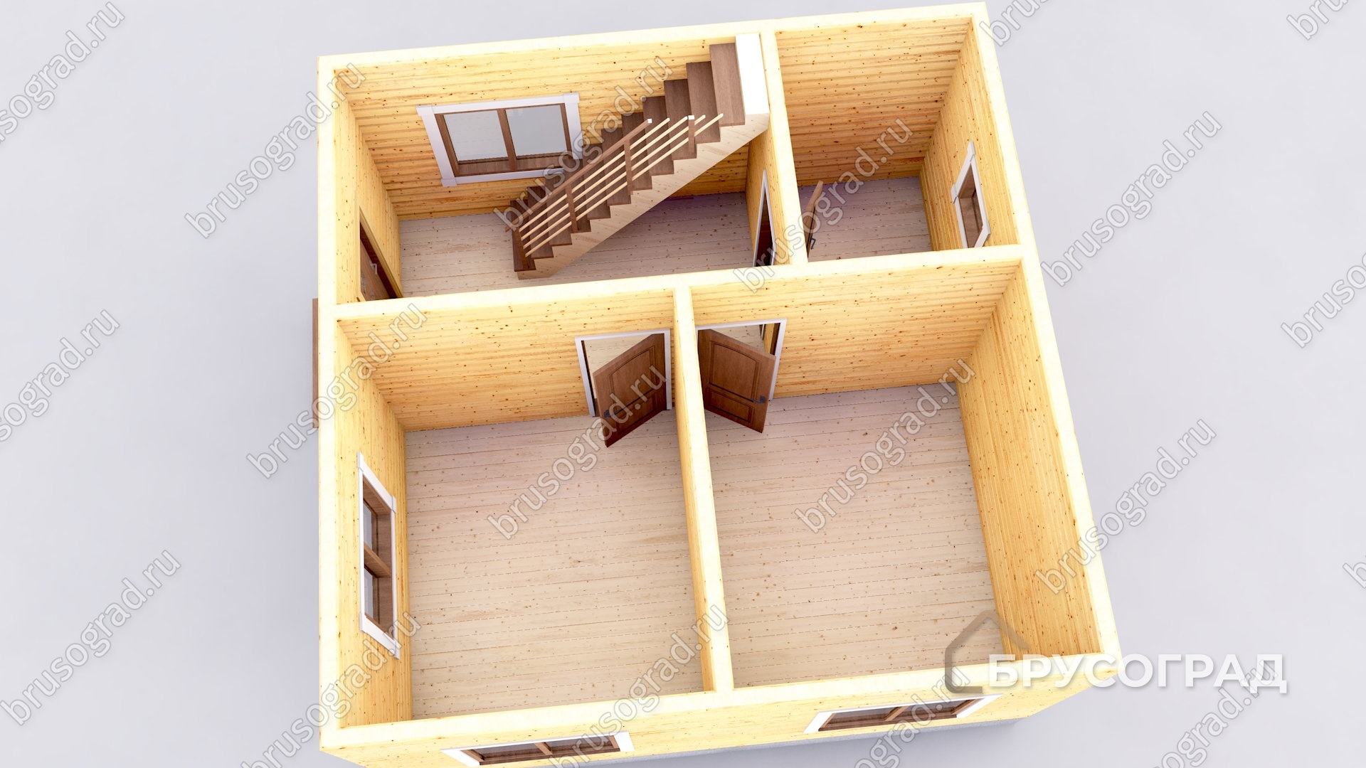 3д план проект П-12