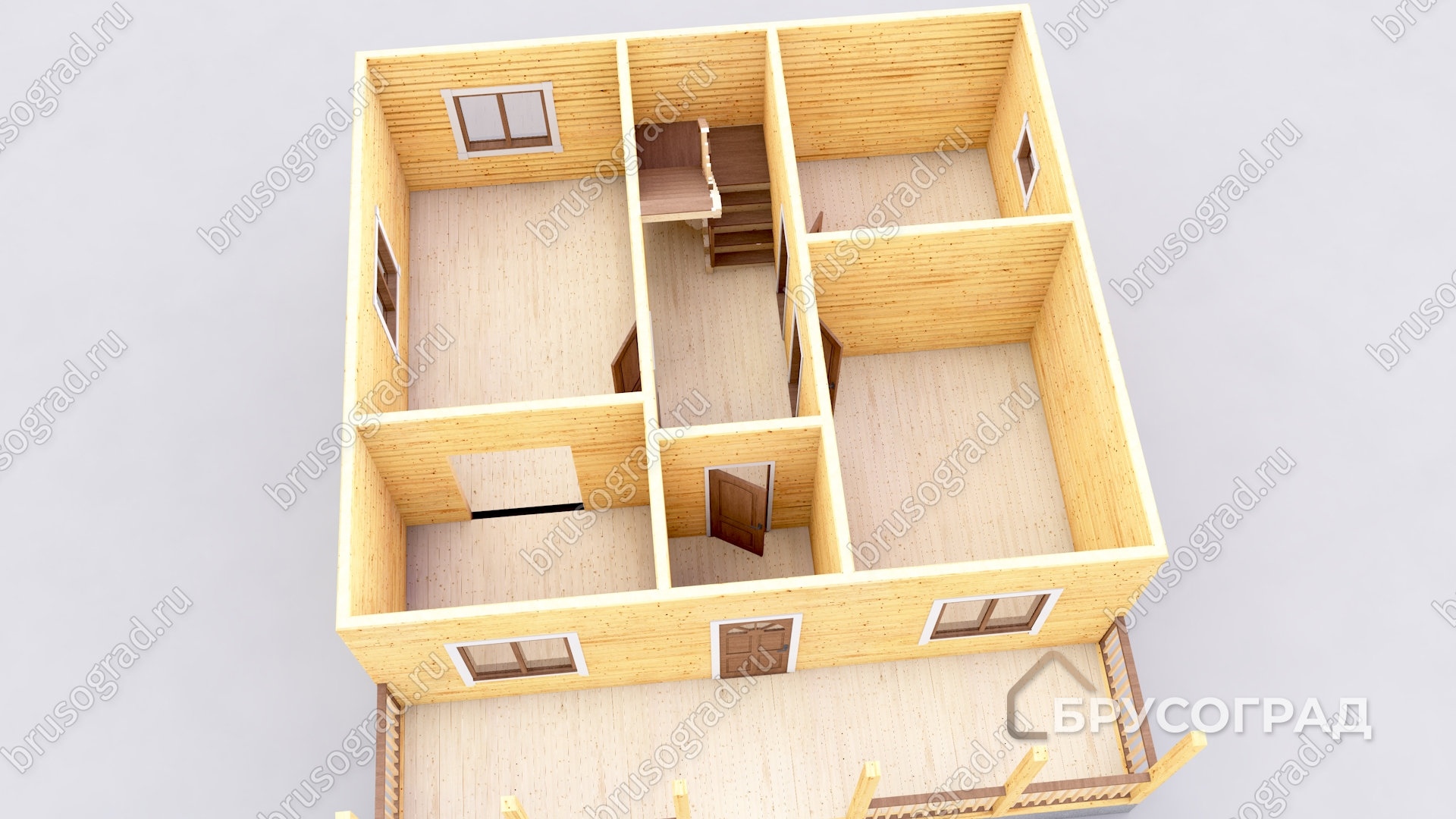 3д план проект П-120