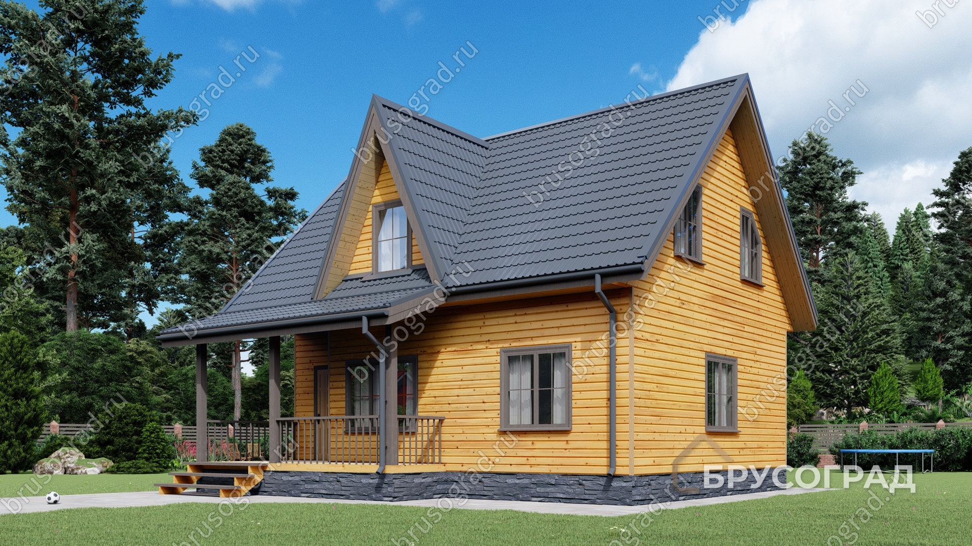 Главный вид проект П-121