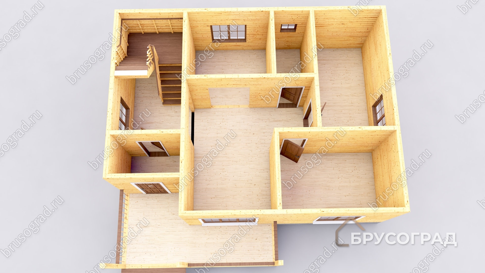 3д план проект П-121