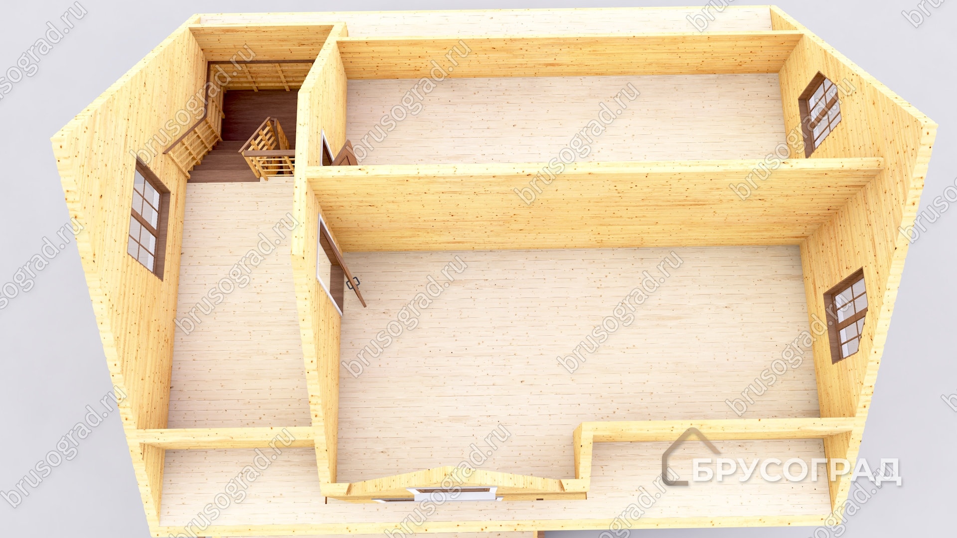 3д план проект П-121