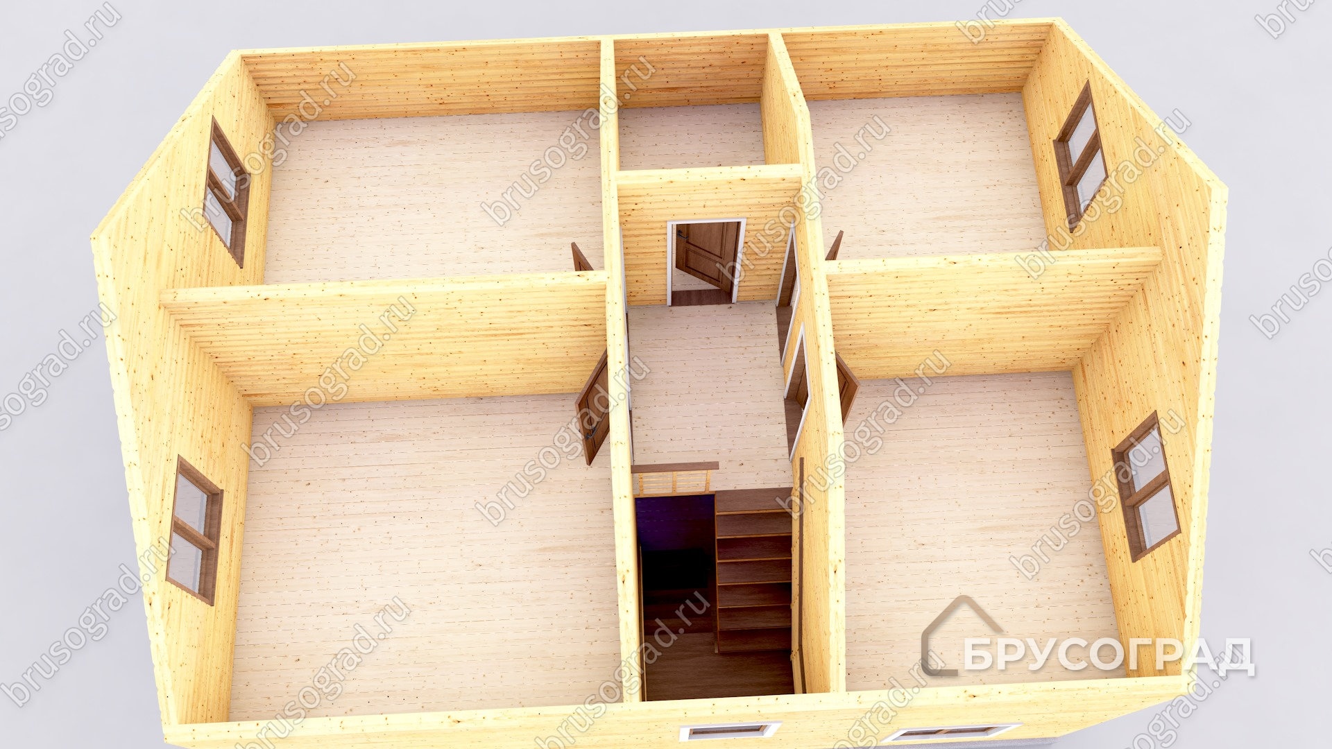 3д план проект П-122