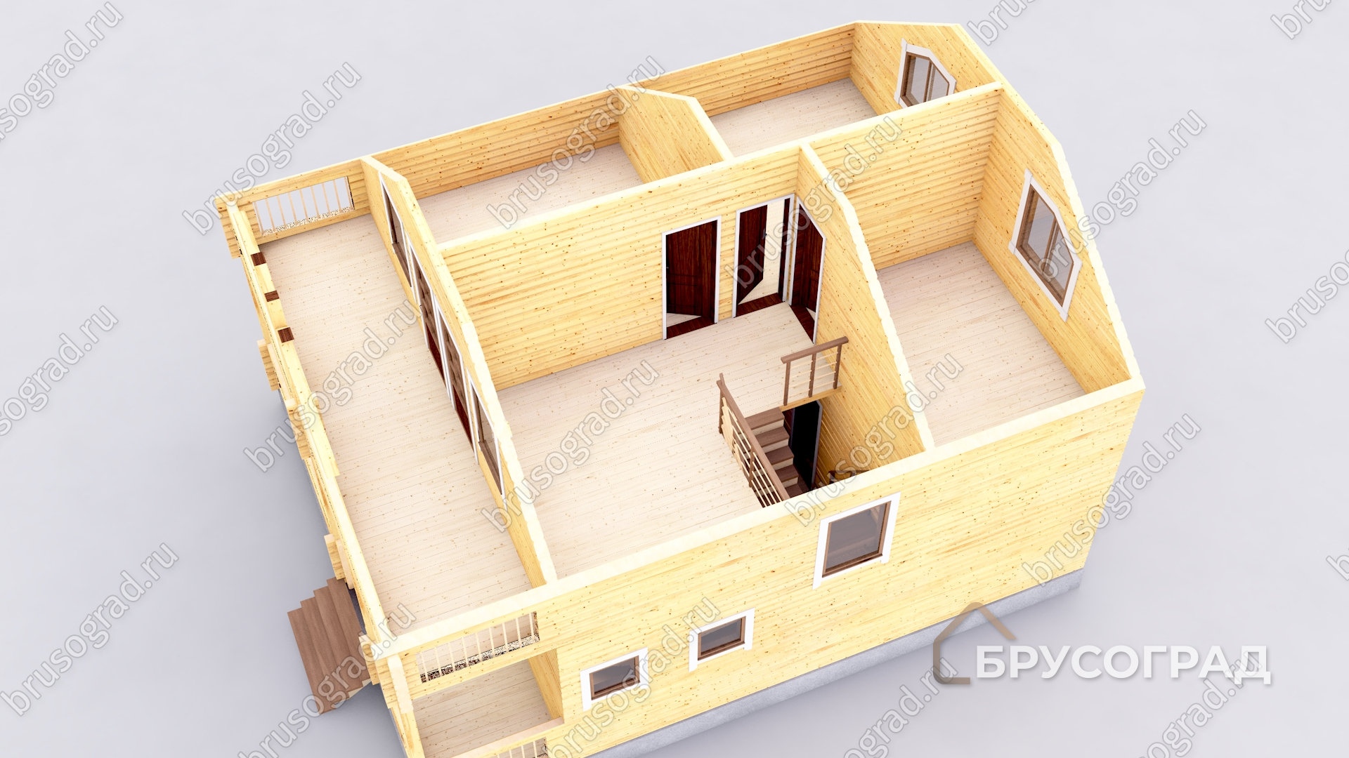 3д план проект П-123