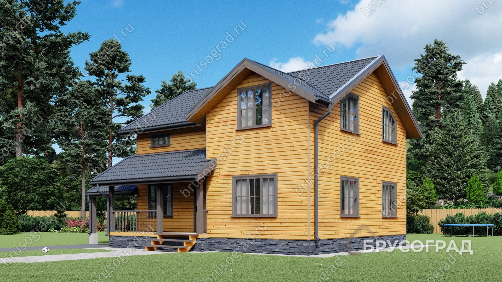 Главный вид проект П-125