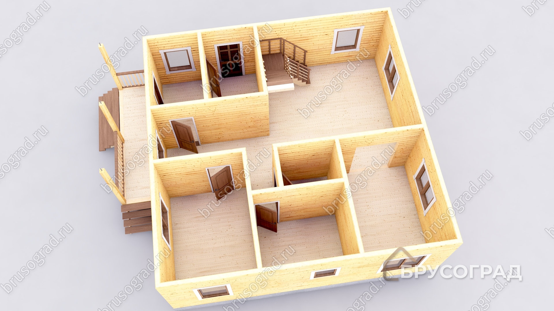 3д план проект П-126