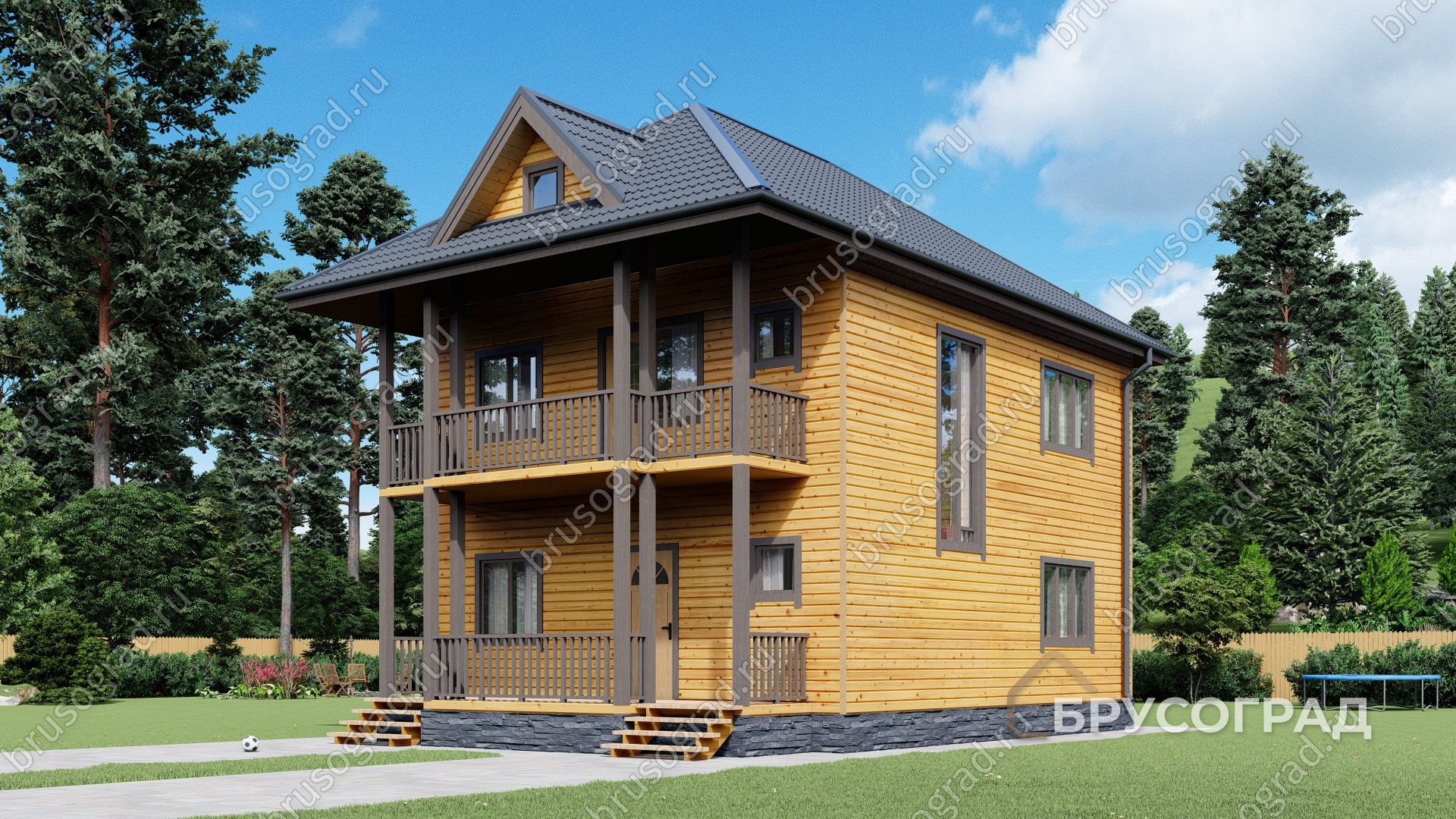 Главный вид проект П-128