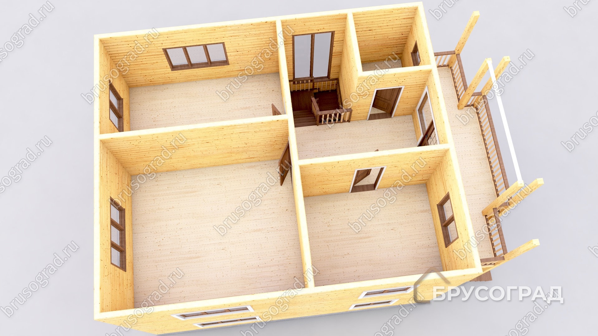 3д план проект П-128