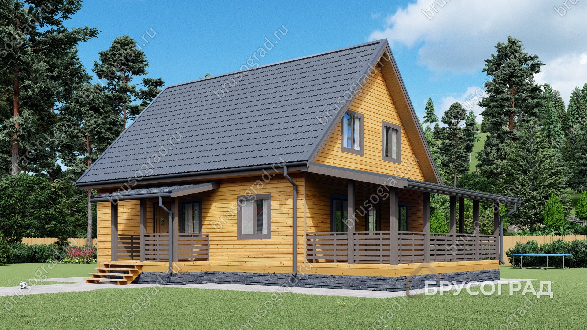 Главный вид проект П-129