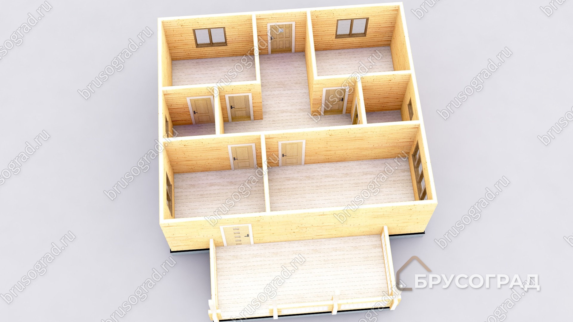 3д план проект П-13