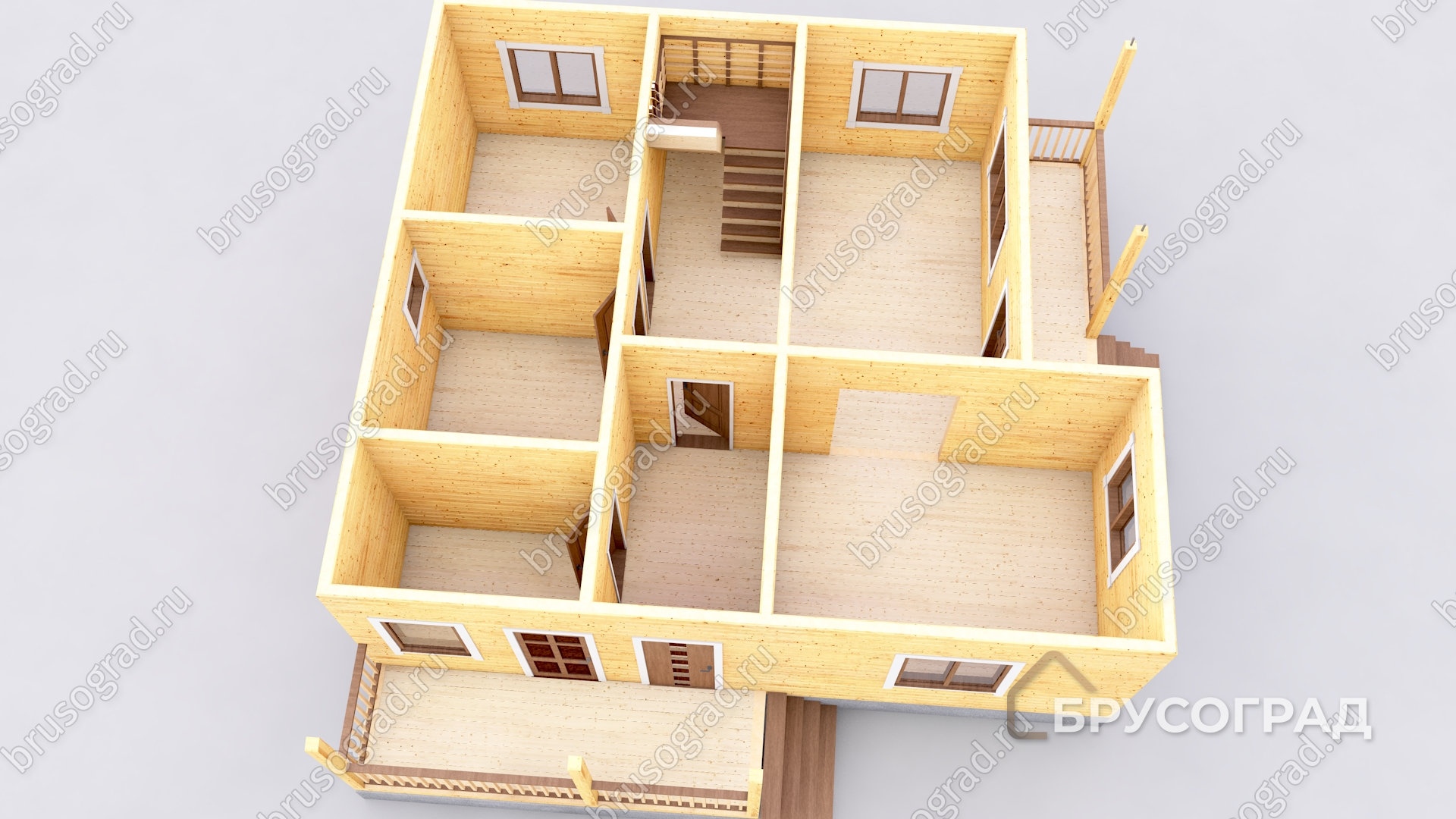 3д план проект П-130