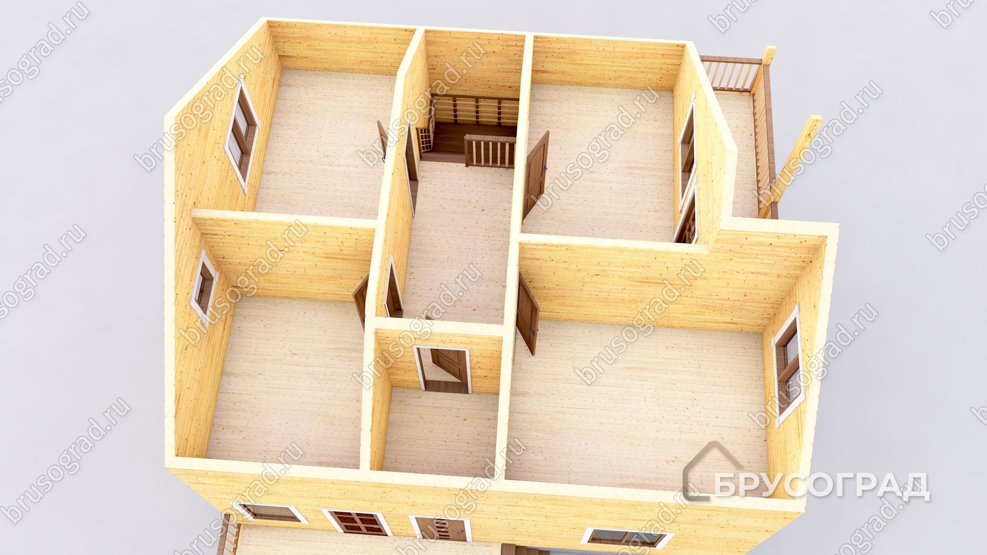 3д план проект П-130