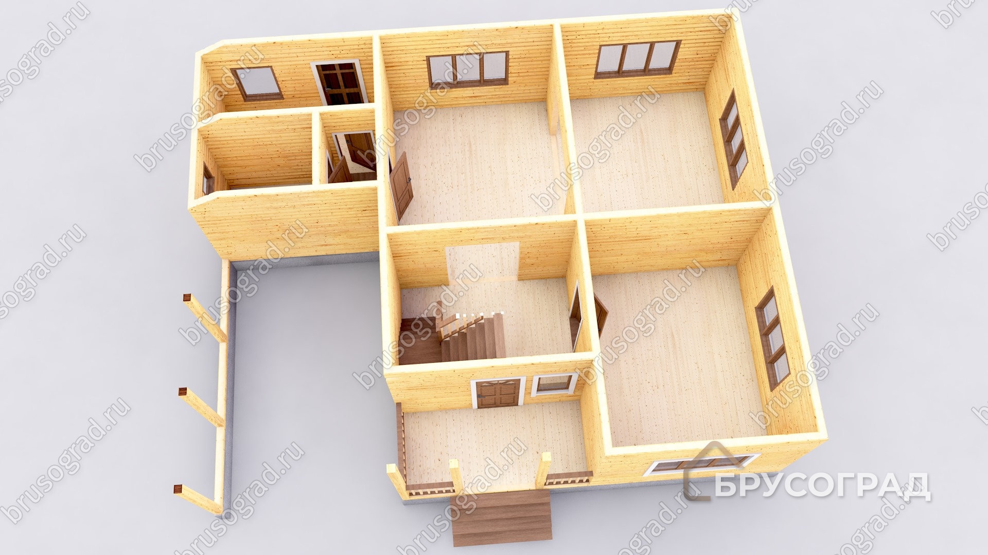 3д план проект П-132