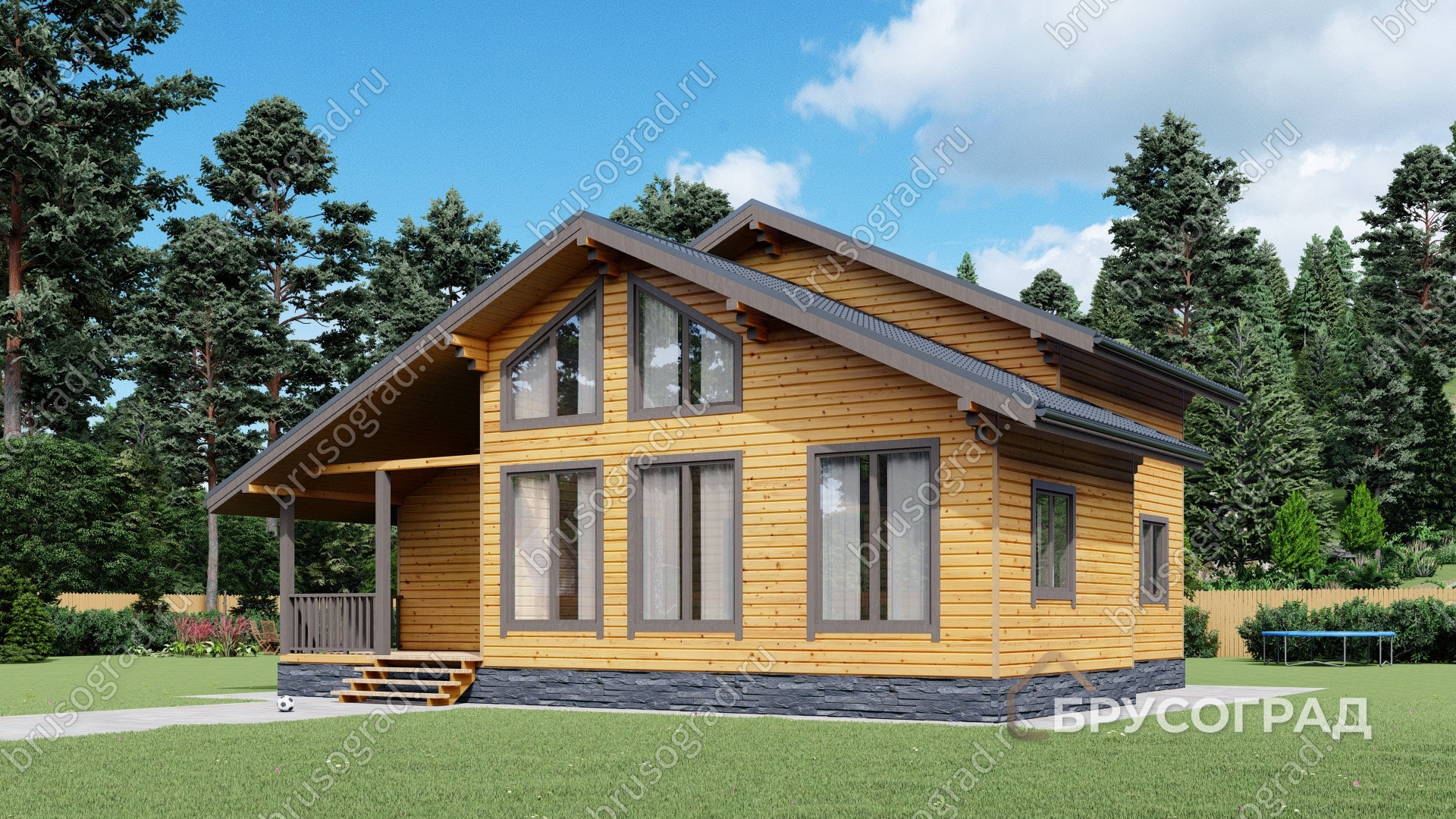 Главный вид проект П-133