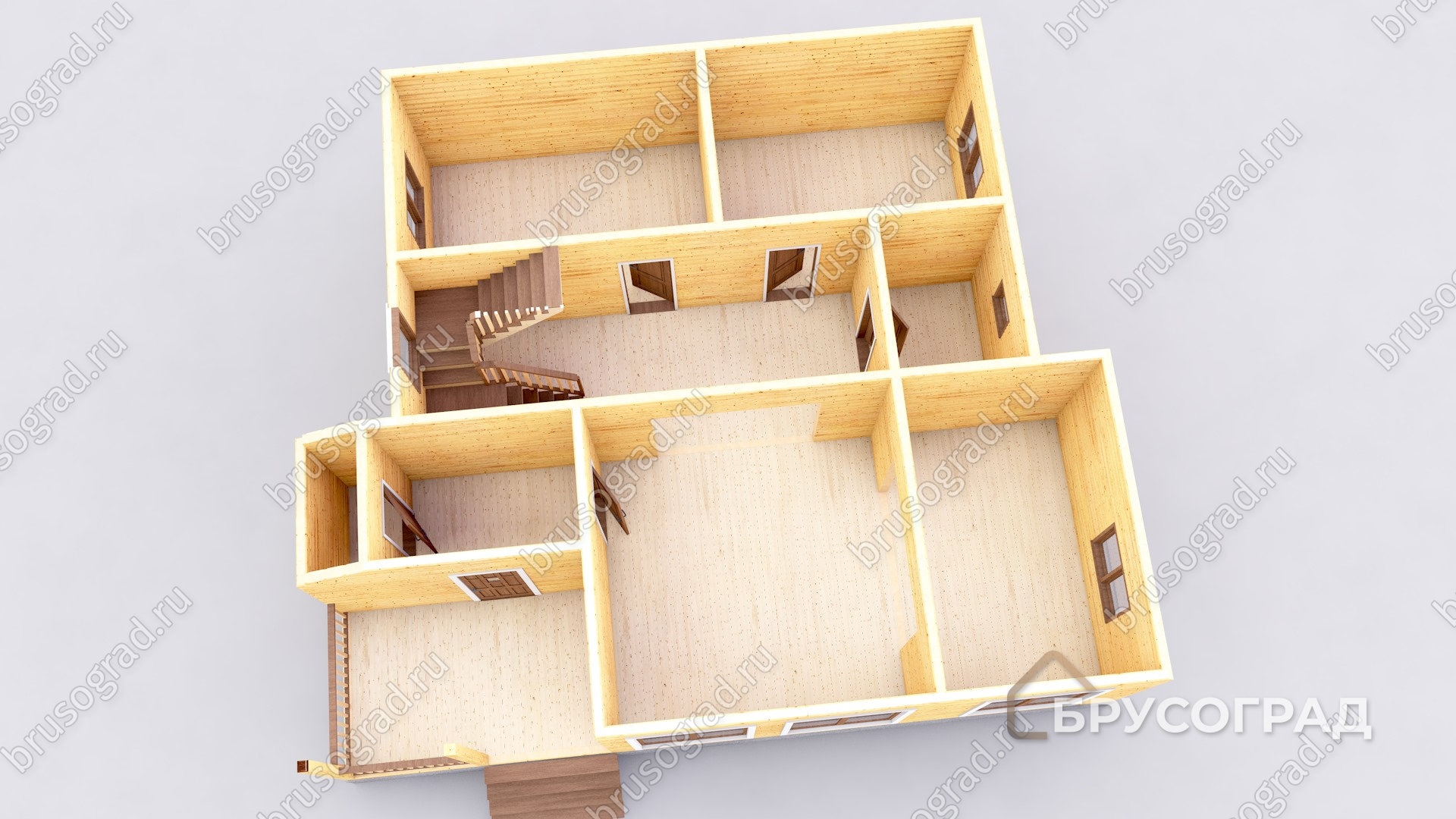 3д план проект П-133