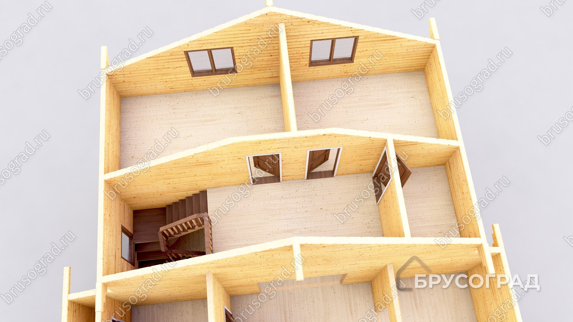 3д план проект П-133