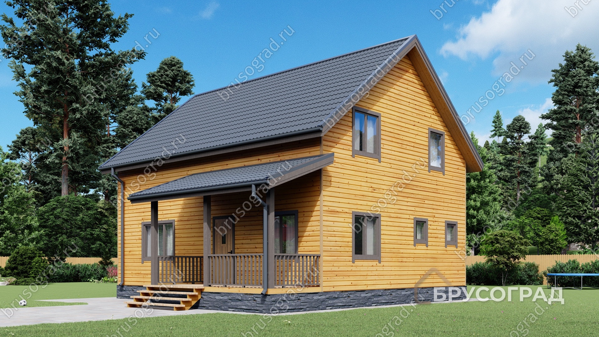 Главный вид проект П-135