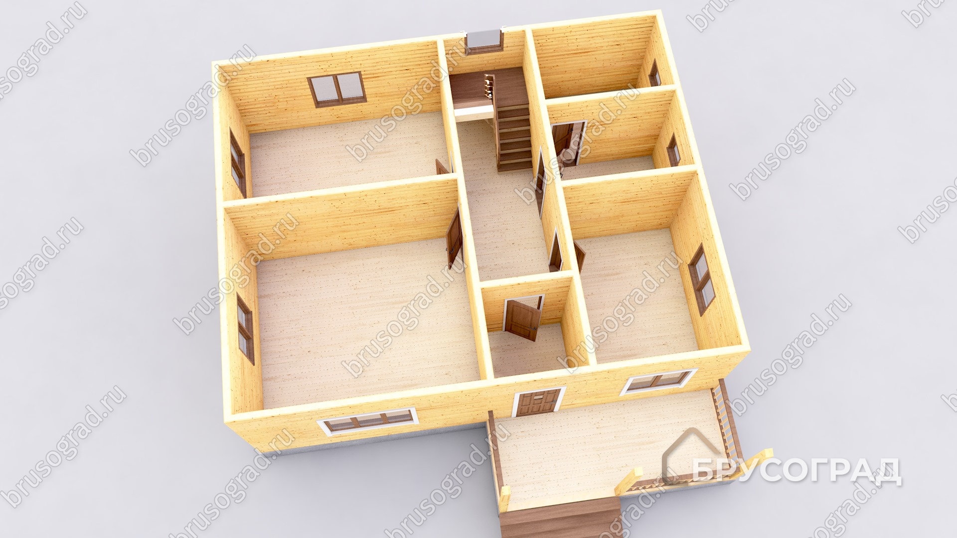 3д план проект П-135