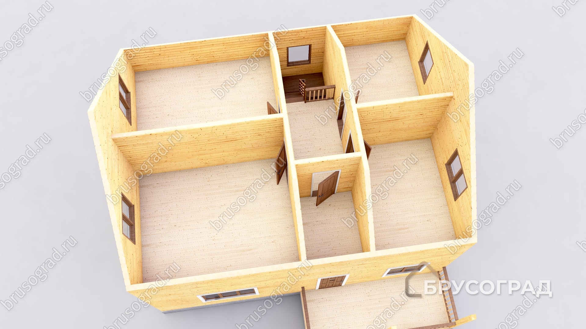 3д план проект П-135