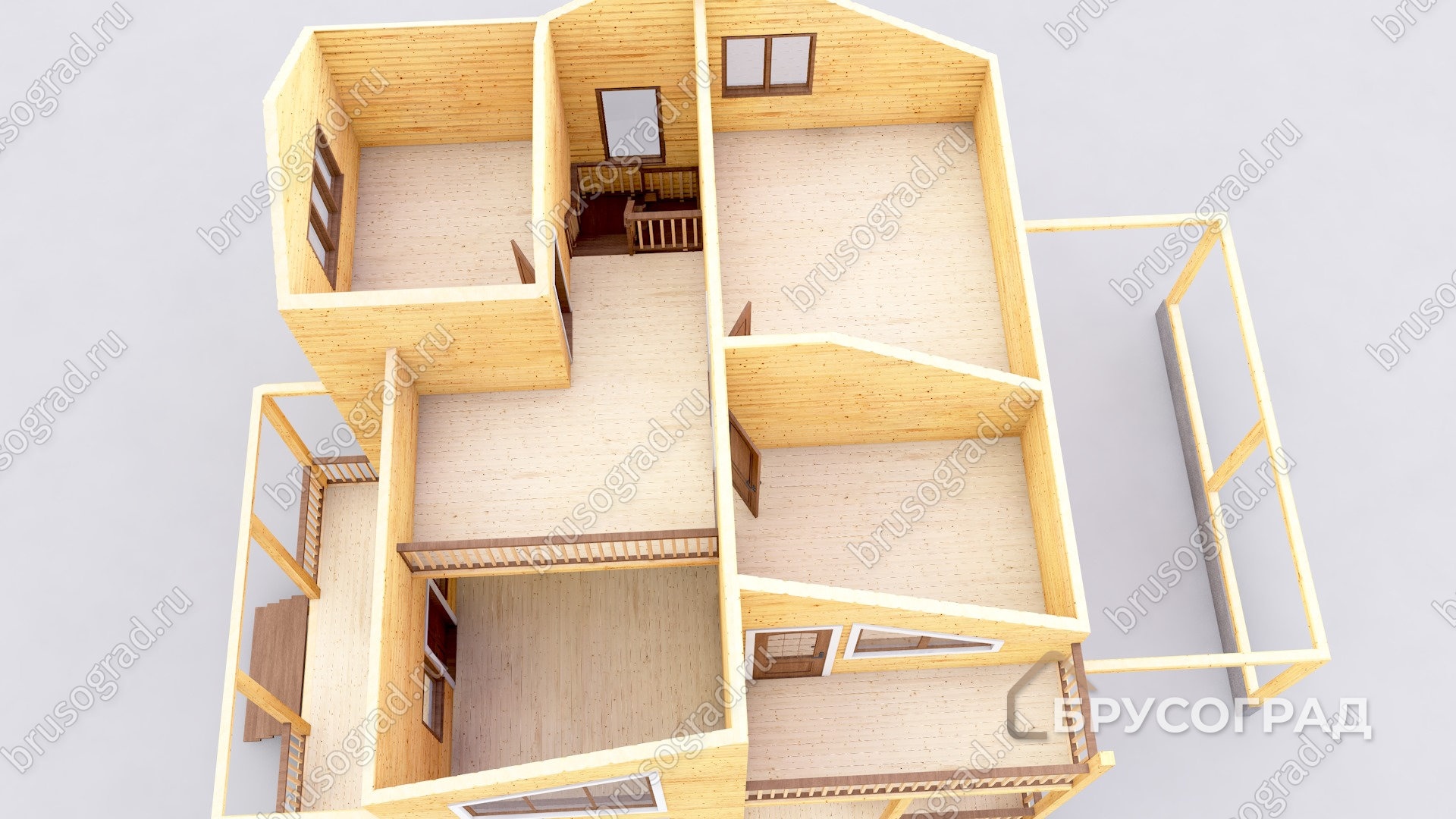 3д план проект П-136