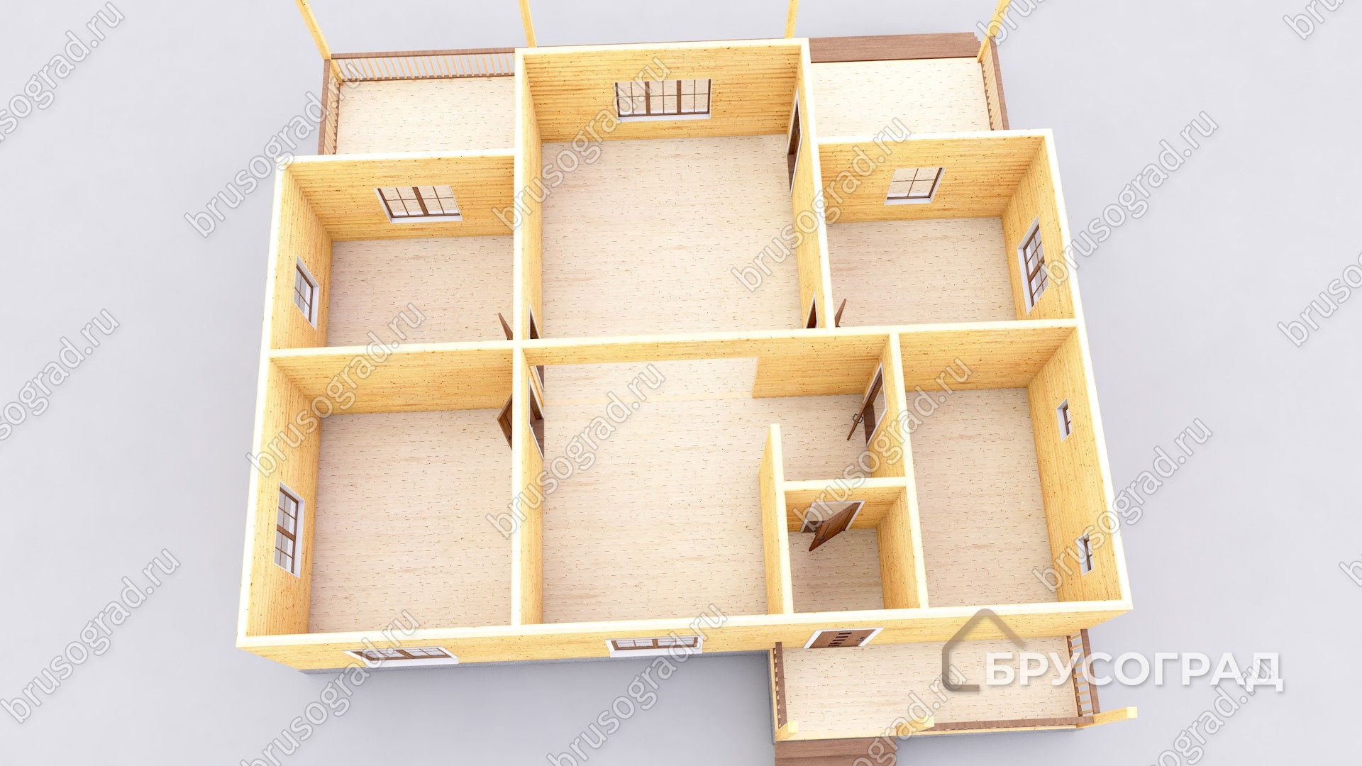 3д план проект П-138