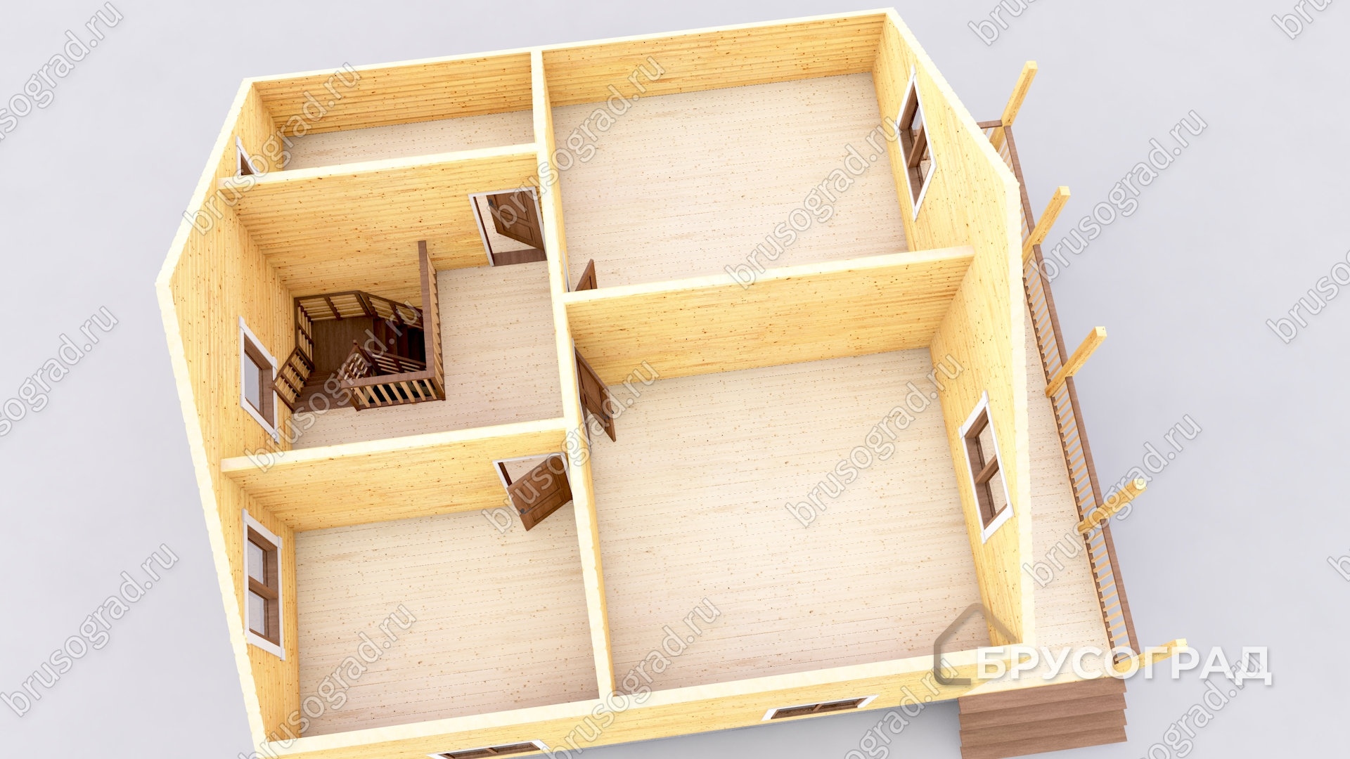 3д план проект П-140