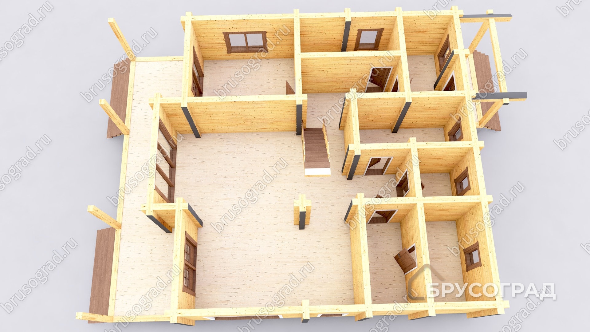 3д план проект П-141