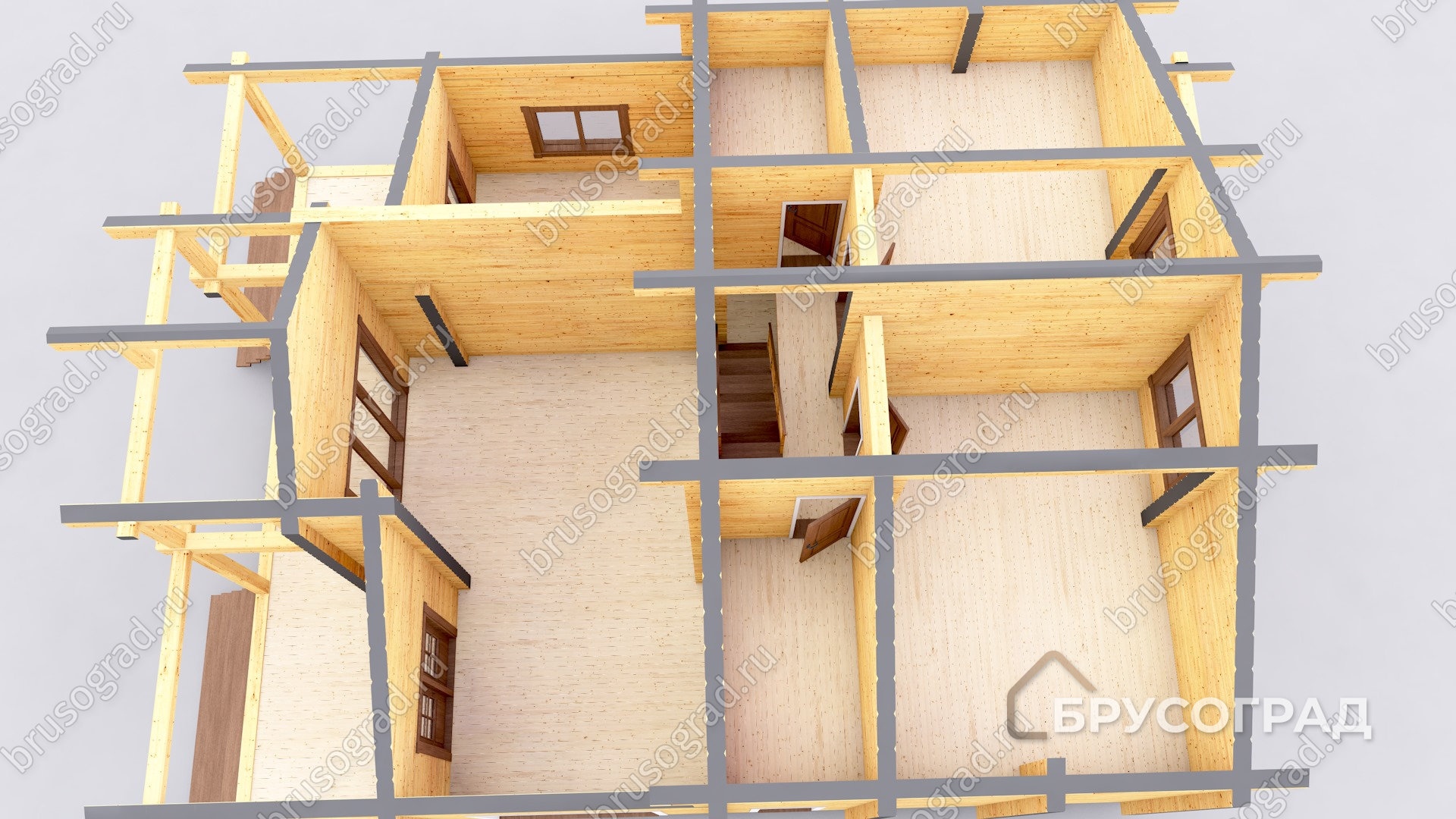 3д план проект П-141